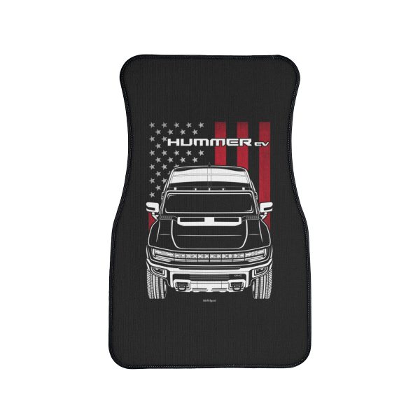 Hummer EV Car Mat - US Flag Floor Mats Front Carpet Floor Mats by Auto Art Apparel