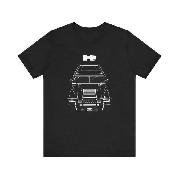 Hummer H1 T-shirt Black by Auto Art Apparel