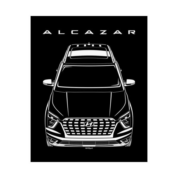 Hyundai Alcazar Poster 16 x 20 inch by Auto Art Apparel