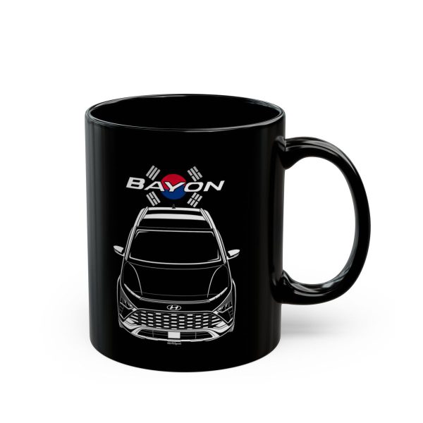 Hyundai Bayon Mug - Korea Flag Coffee Mug 11 oz by Auto Art Apparel