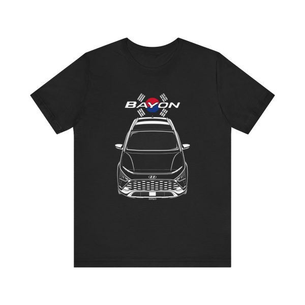 Hyundai Bayon T-shirt - Korea Flag Shirt by Auto Art Apparel