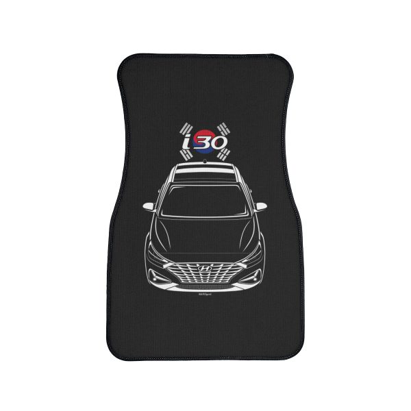 Hyundai i30 2020 Car Mat - Korea Flag Floor Mats Front Carpet Floor Mats by Auto Art Apparel
