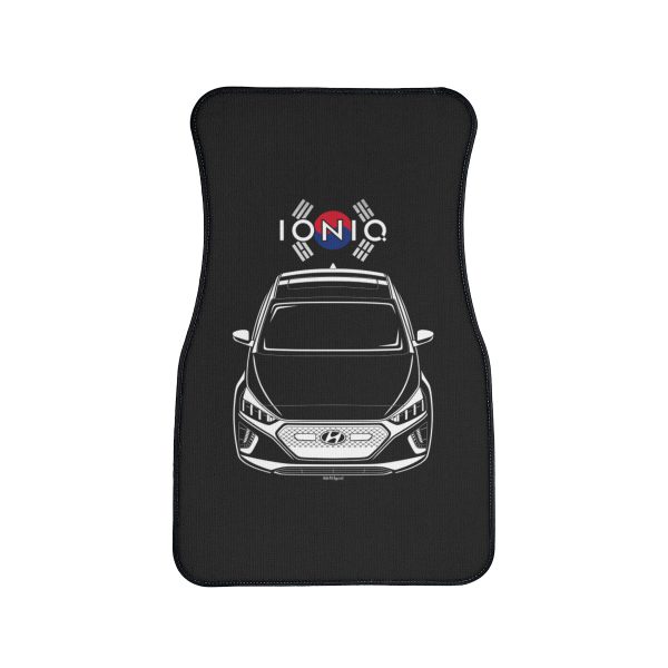 Hyundai Ioniq Electric Car Mat - Korea Flag Floor Mats Front Carpet Floor Mats by Auto Art Apparel