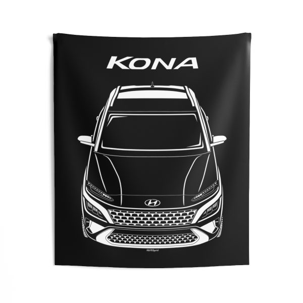 Hyundai Kona 2021-2023 Tapestry 50 x 60 inch by Auto Art Apparel