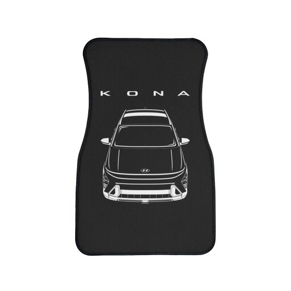 Hyundai Kona 2024-2025 Car Mat Front Carpet Floor Mats by Auto Art Apparel