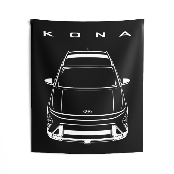 Hyundai Kona 2024-2025 Tapestry 50 x 60 inch by Auto Art Apparel
