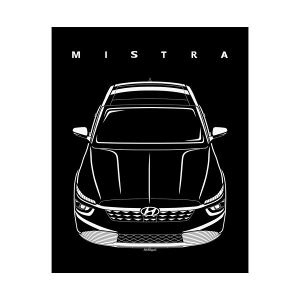Hyundai Mistra EV Poster 16 x 20 inch by Auto Art Apparel