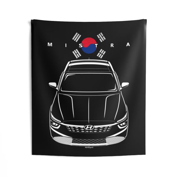 Hyundai Mistra EV Tapestry - Korea Flag Wall Art 50 x 60 inch by Auto Art Apparel