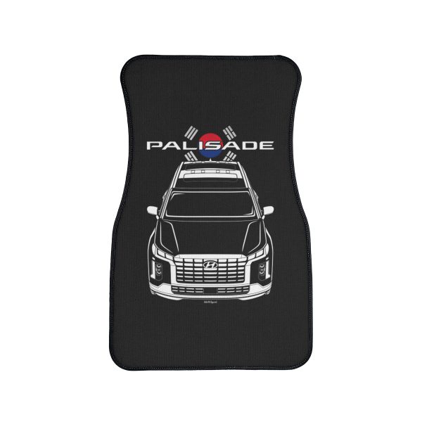 Hyundai Palisade 2023-2024 Car Mat - Korea Flag Floor Mats Front Carpet Floor Mats by Auto Art Apparel