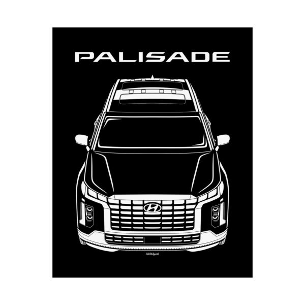 Hyundai Palisade 2023-2024 Poster 16 x 20 inch by Auto Art Apparel