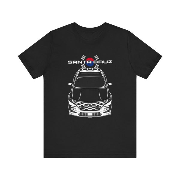Hyundai Santa Cruz T-shirt - Korea Flag Shirt by Auto Art Apparel