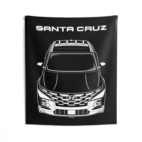 Hyundai Santa Cruz Tapestry 50 x 60 inch by Auto Art Apparel