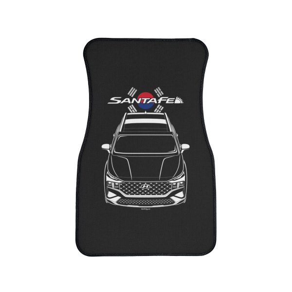 Hyundai SantaFe 2021-2023 Car Mat - Korea Flag Floor Mats Front Carpet Floor Mats by Auto Art Apparel