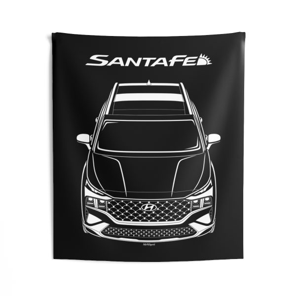 Hyundai SantaFe 2021-2023 Tapestry 50 x 60 inch by Auto Art Apparel