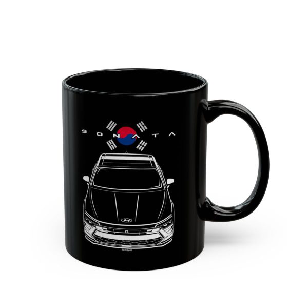 Hyundai Sonata 2024-2025 Mug - Korea Flag Coffee Mug 11 oz by Auto Art Apparel