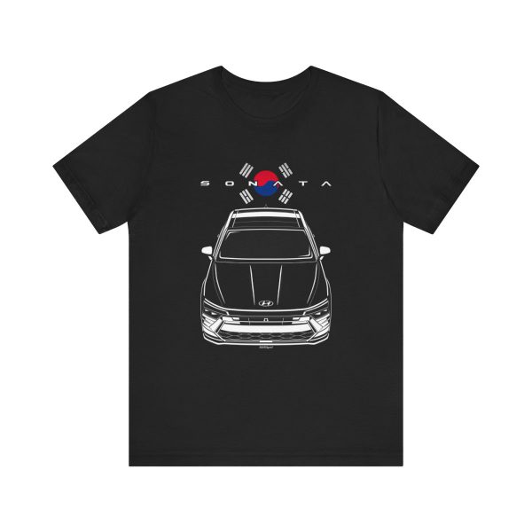 Hyundai Sonata 2024-2025 T-shirt - Korea Flag Shirt by Auto Art Apparel