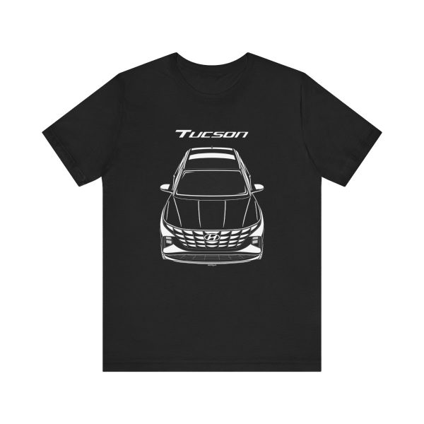 Hyundai Tucson 2022-2024 T-shirt Black by Auto Art Apparel