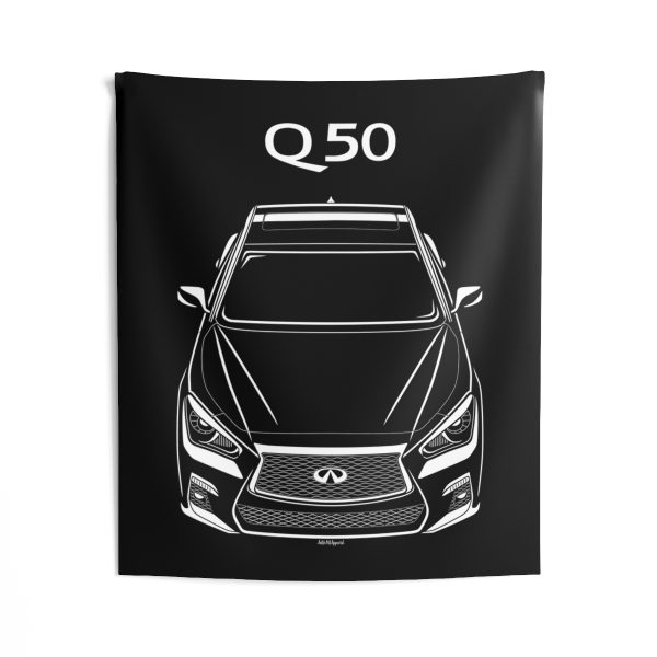 Infiniti Q50 2021-2024 Tapestry 50 x 60 inch by Auto Art Apparel