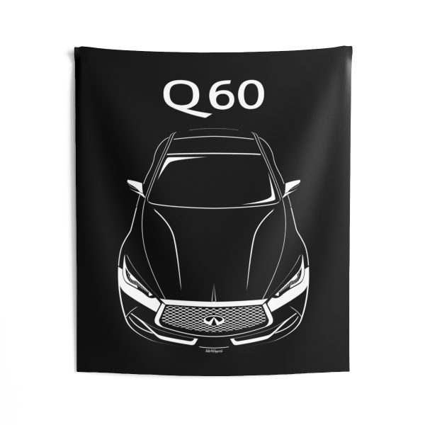Infiniti Q60 Concept 2015 Tapestry 50 x 60 inch by Auto Art Apparel