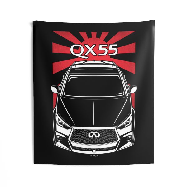 Infiniti QX55 2021-2024 Tapestry - JDM Wall Art 50 x 60 inch by Auto Art Apparel