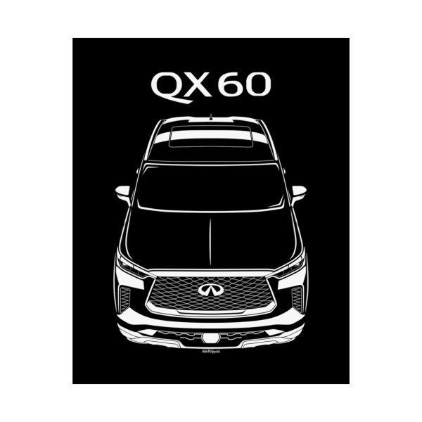 Infiniti QX60 2022-2024 Poster 16 x 20 inch by Auto Art Apparel