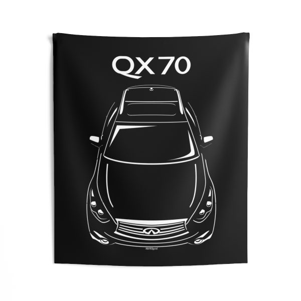 Infiniti QX70 2013-2017 Tapestry 50 x 60 inch by Auto Art Apparel