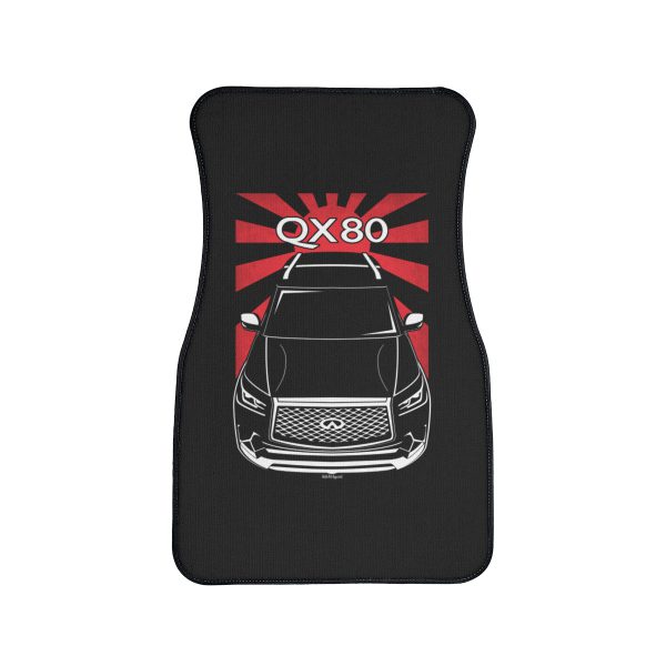 Infiniti QX80 2018-2021 Car Mat - JDM Floor Mats Front Carpet Floor Mats by Auto Art Apparel