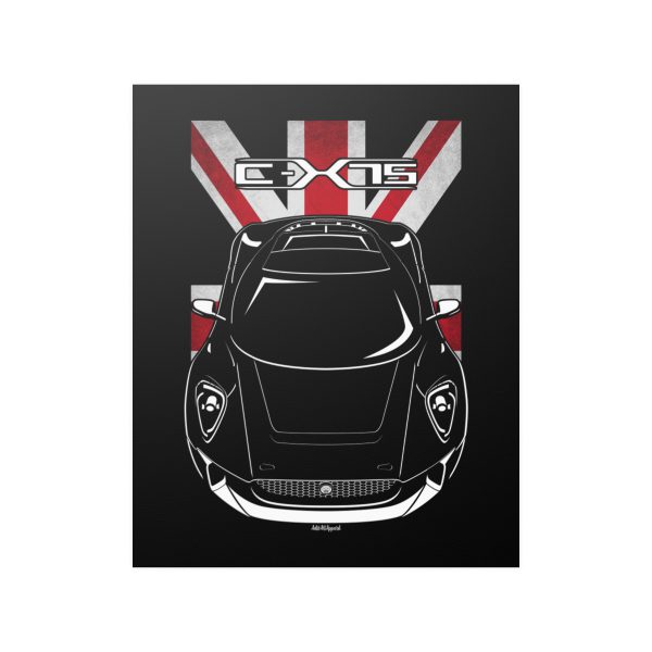 Jaguar C X75 Poster - UK Flag Print 16 x 20 inch by Auto Art Apparel