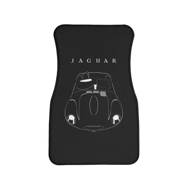 Jaguar D Type Car Mat Front Carpet Floor Mats by Auto Art Apparel