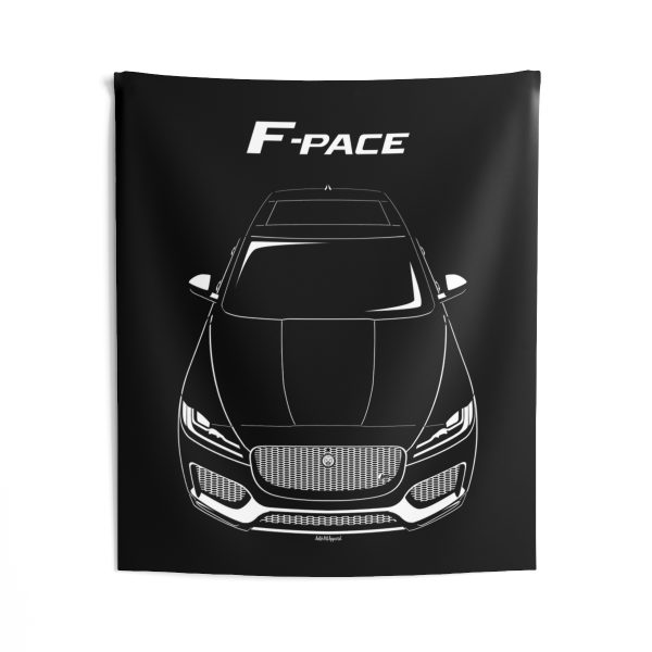 Jaguar F Pace S 2016-2019 Tapestry 50 x 60 inch by Auto Art Apparel