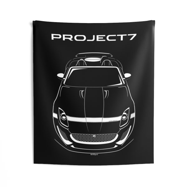 Jaguar F Type Project 7 Tapestry 50 x 60 inch by Auto Art Apparel