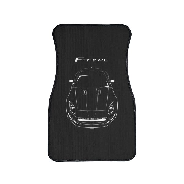 Jaguar F Type R Coupe Car Mat Front Carpet Floor Mats by Auto Art Apparel