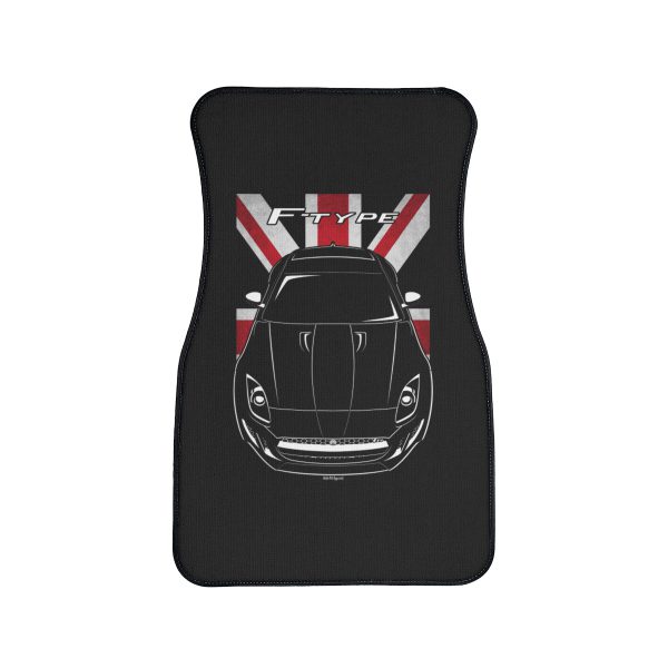Jaguar F Type R Coupe Car Mat - UK Flag Floor Mats Front Carpet Floor Mats by Auto Art Apparel
