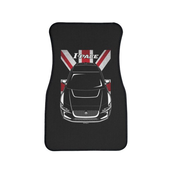 Jaguar I Pace Car Mat - UK Flag Floor Mats Front Carpet Floor Mats by Auto Art Apparel