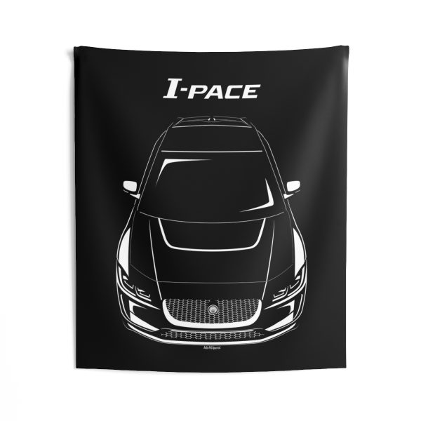 Jaguar I Pace Tapestry 50 x 60 inch by Auto Art Apparel
