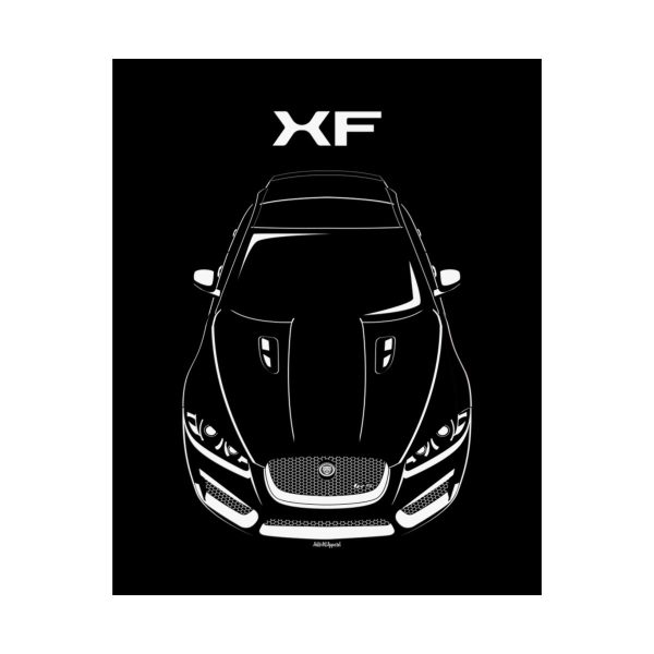 Jaguar XFR S Poster 16 x 20 inch by Auto Art Apparel