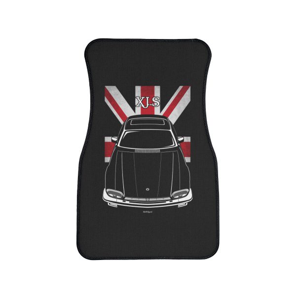 Jaguar XJ S 1981-1991 Car Mat - UK Flag Floor Mats Front Carpet Floor Mats by Auto Art Apparel
