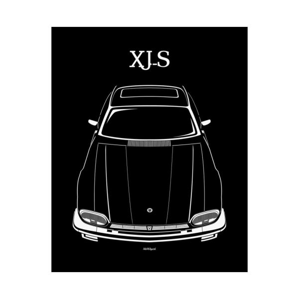 Jaguar XJ S 1981-1991 Poster 16 x 20 inch by Auto Art Apparel