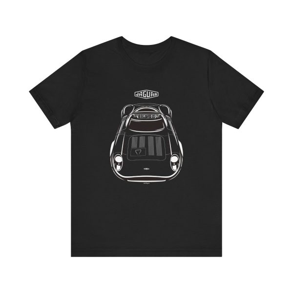 Jaguar XJ13 T-shirt Black by Auto Art Apparel
