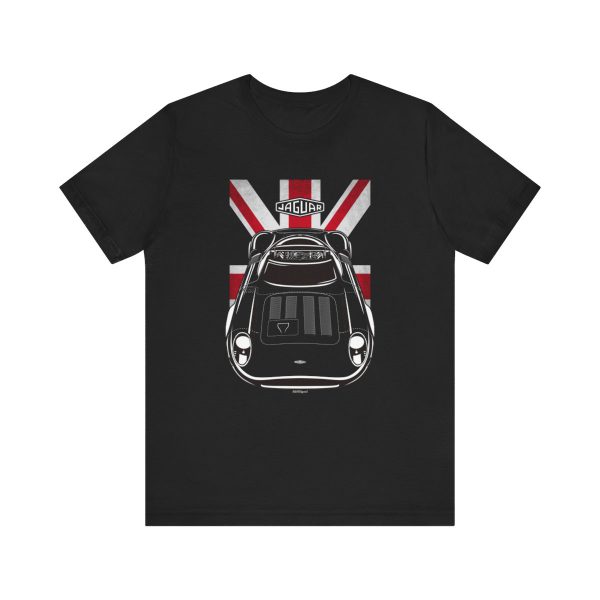 Jaguar XJ13 T-shirt - UK Flag Shirt by Auto Art Apparel