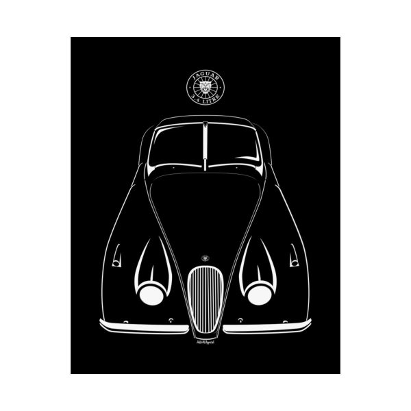 Jaguar XK120 SE Poster 16 x 20 inch by Auto Art Apparel