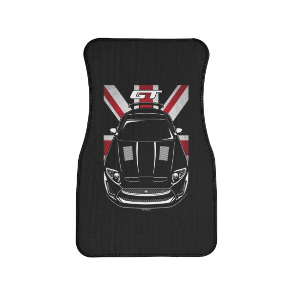 Jaguar XKR S GT Car Mat - UK Flag Floor Mats Front Carpet Floor Mats by Auto Art Apparel