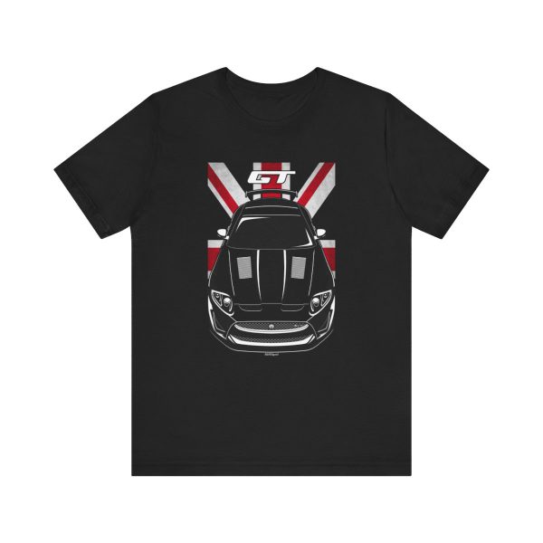 Jaguar XKR S GT T-shirt - UK Flag Shirt by Auto Art Apparel