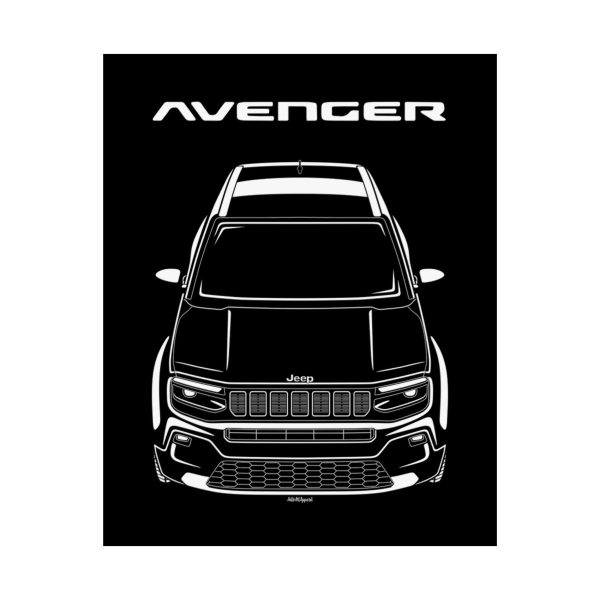Jeep Avenger Poster 16 x 20 inch by Auto Art Apparel