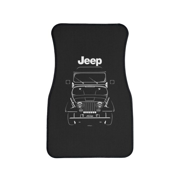 Jeep CJ 5 Willys CJ5 Car Mat Front Carpet Floor Mats by Auto Art Apparel
