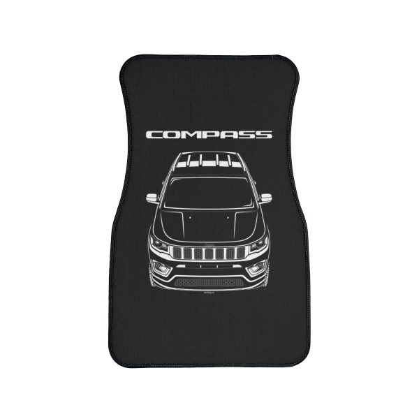 Jeep Compass 2017-2020 Car Mat Front Carpet Floor Mats by Auto Art Apparel