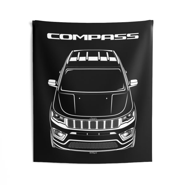 Jeep Compass 2017-2020 Tapestry 50 x 60 inch by Auto Art Apparel