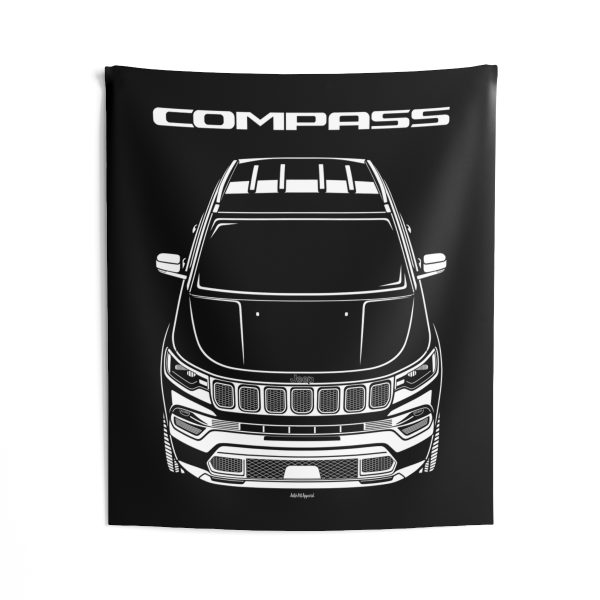 Jeep Compass 2021-2024 Tapestry 50 x 60 inch by Auto Art Apparel