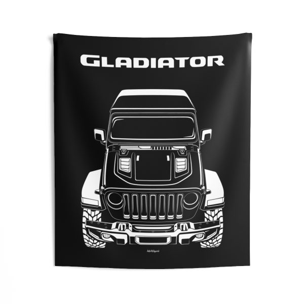 Jeep Gladiator Rubicon Tapestry 50 x 60 inch by Auto Art Apparel