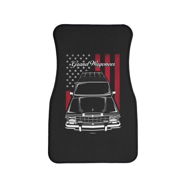 Jeep Grand Wagoneer 1984-1991 Car Mat - US Flag Floor Mats Front Carpet Floor Mats by Auto Art Apparel
